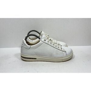 Birkenstock Bend Low Top Leather Sneakers White Women’s Size 8 Narrow